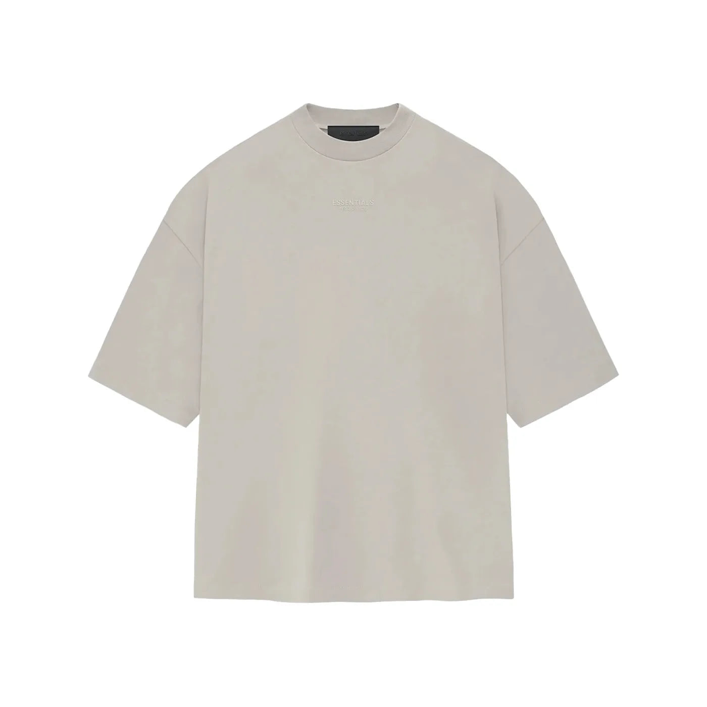 266399 Fear of God Essentials Tee Silver Cloud
