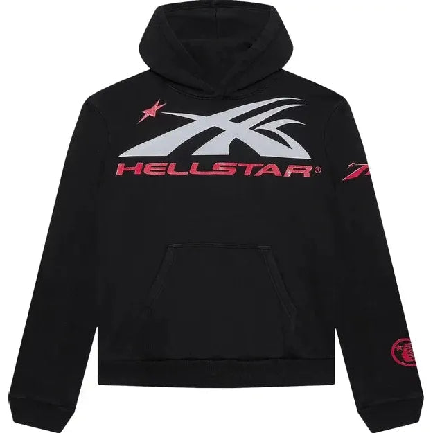 [261213] Hellstar Sport Logo Hoodie Black