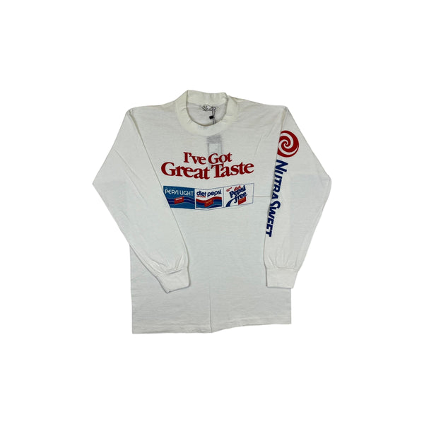 (80s) Diet Pepsi / Pepsi Light Variations Soda NutraSweet Long Sleeve