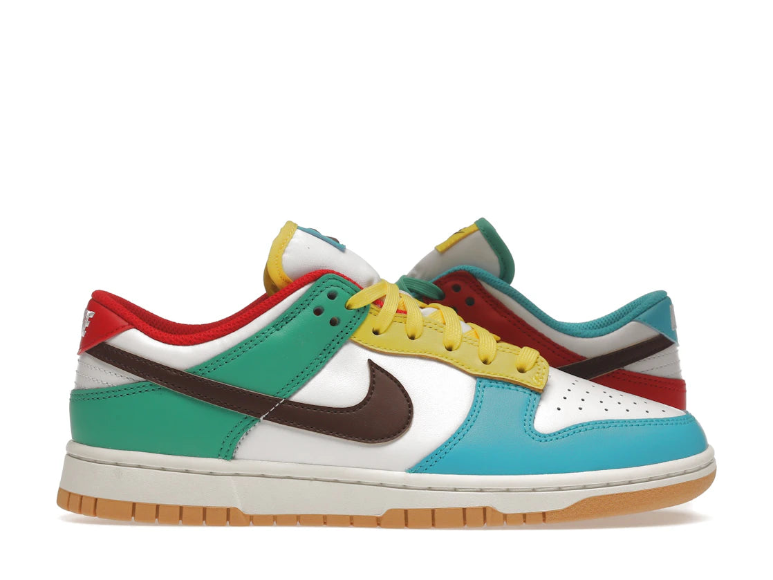 661357 Nike Dunk Low Free 99 White
