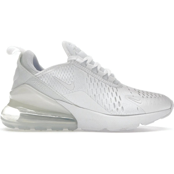 Nike Air Max 270 White Metallic Silver (GS)