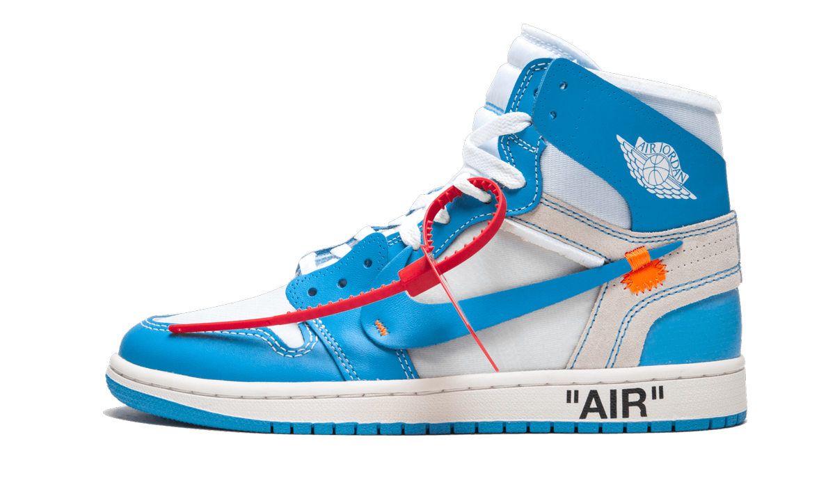 498998 Air Jordan 1 Retro High "Off White - UNC"