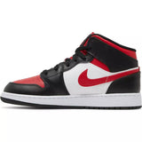 Air Jordan 1 Mid GS 'Black Fire Red'