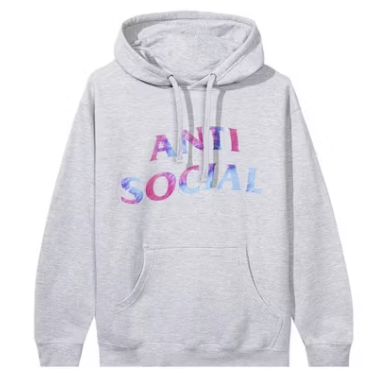 Anti Social Social Club Funky Forest Hoodie 'Grey'