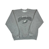 (90s) Philadelphia Eagles Football Texture Print Crewneck