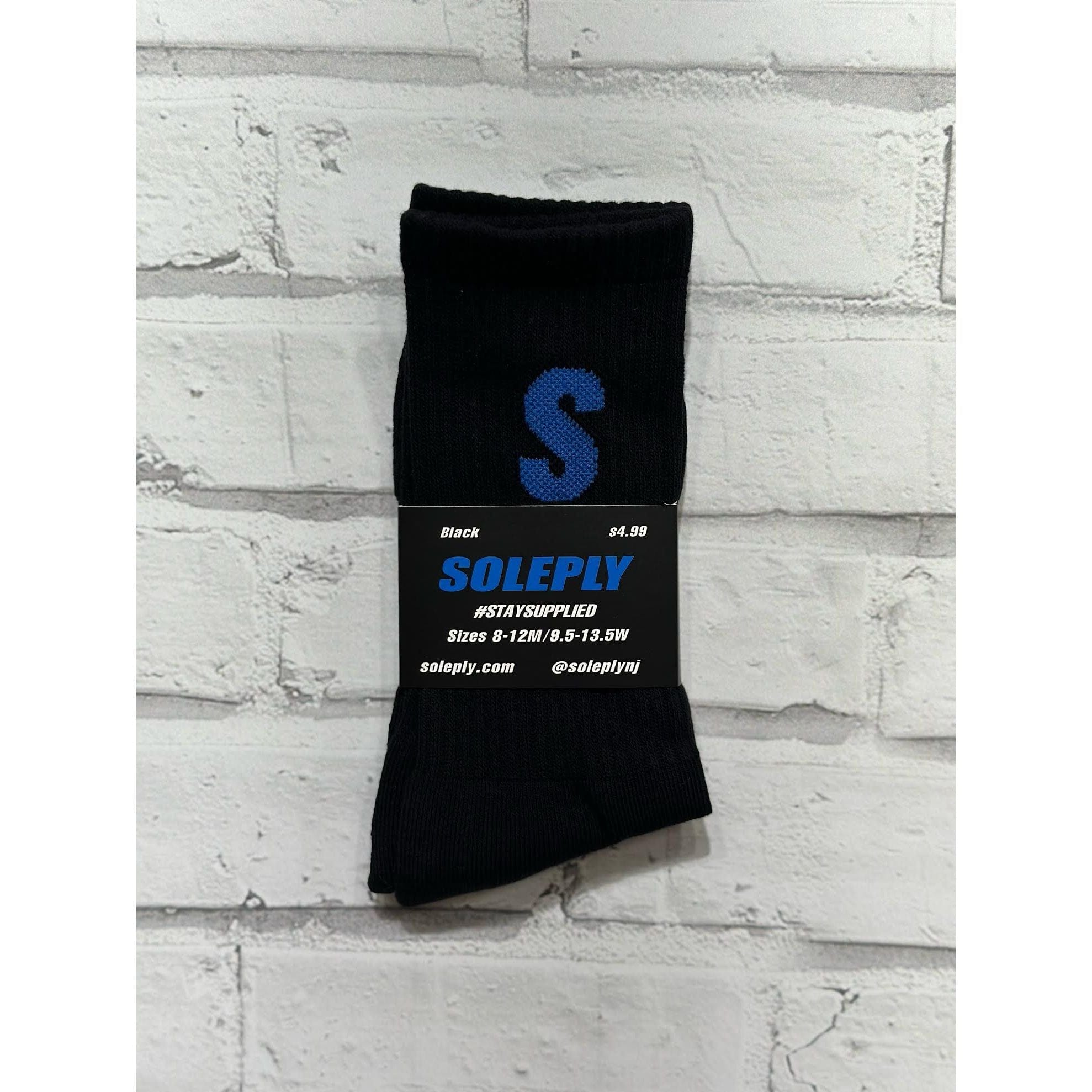 [278486] Soleply Socks - Black