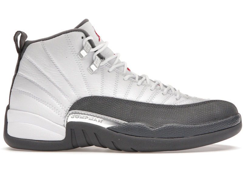 Jordan 12 Retro White Dark Grey