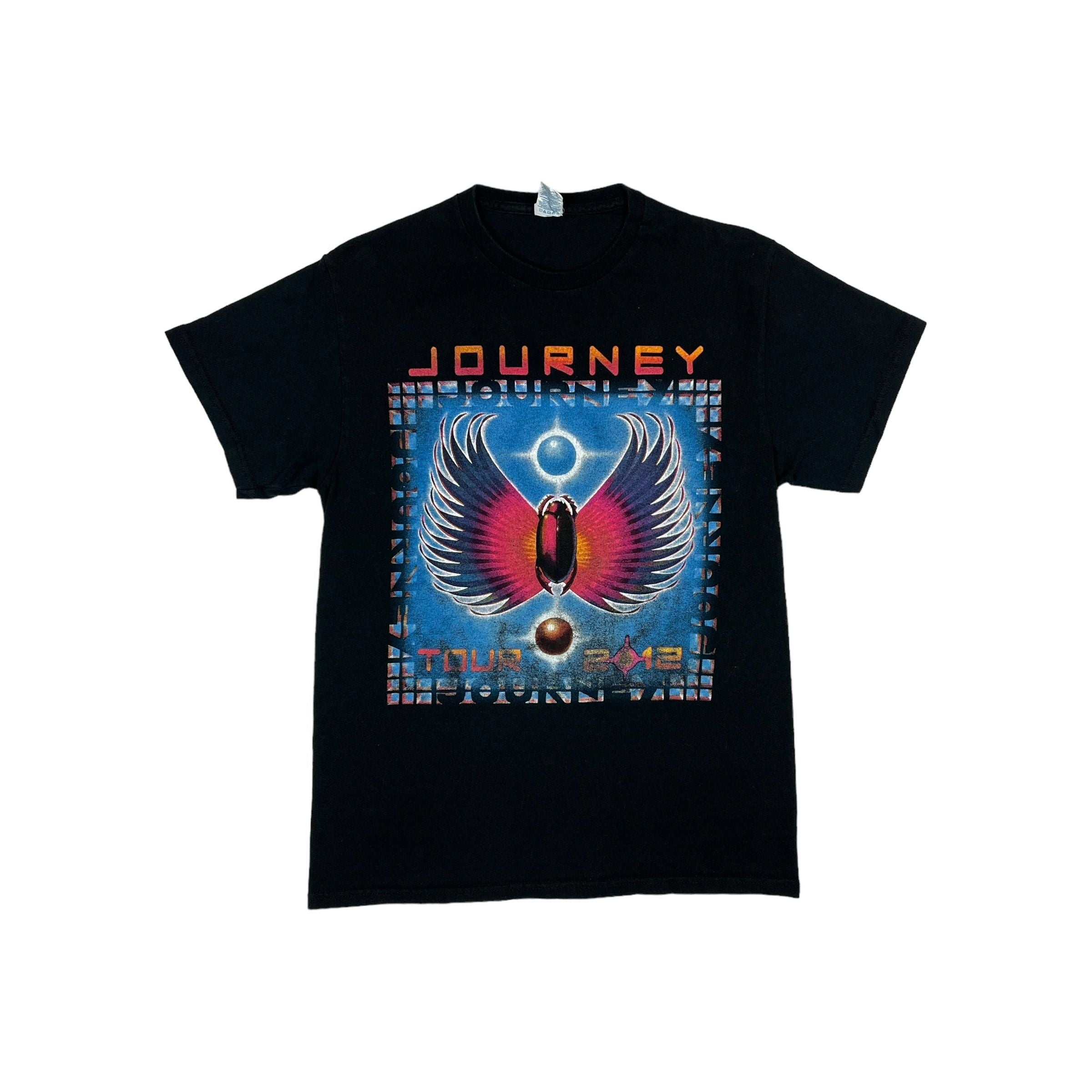268027 (2012) Journey 'Flying Beetle' Pat Benatar & Loverboy Concert T-Shirt