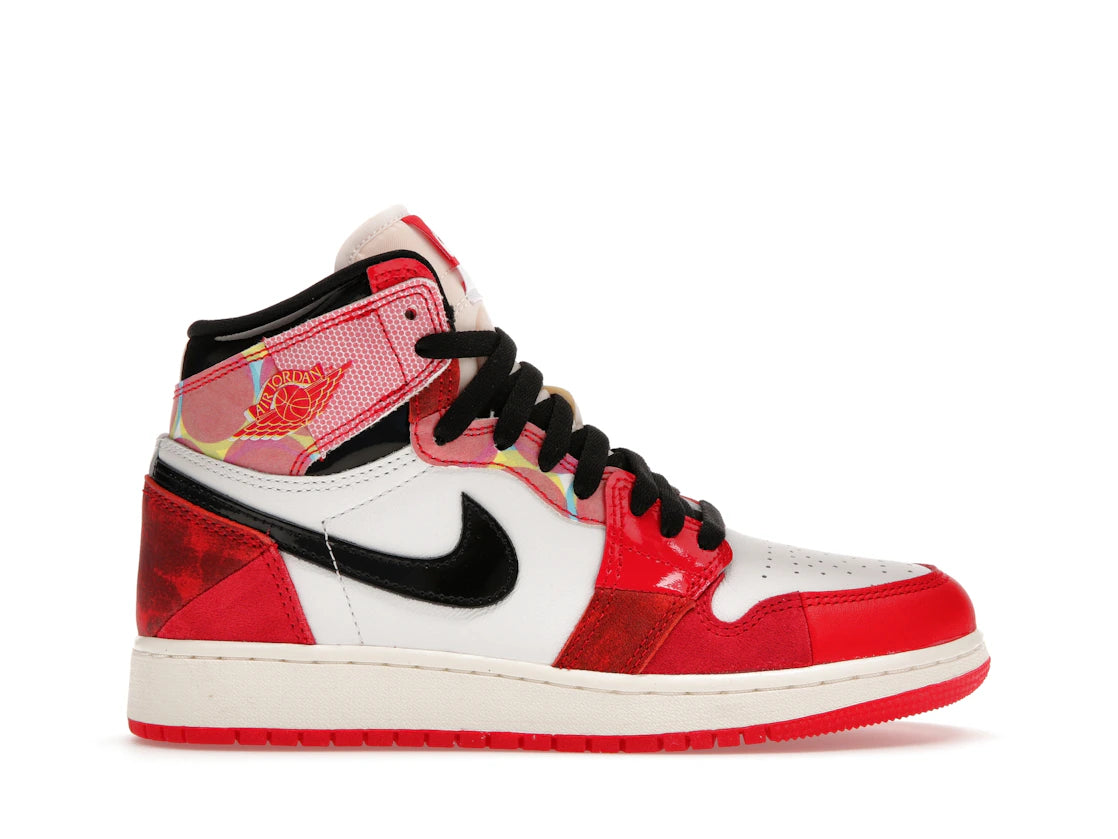 636053 Jordan 1 High OG Spider-Man Across the Spider-Verse (GS)