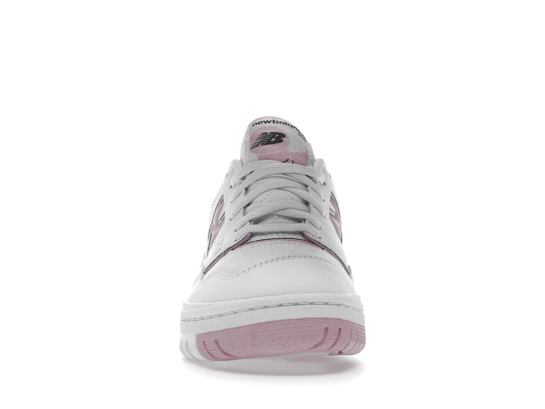 555694 New Balance 550 White Bubblegum Pink (Women's)