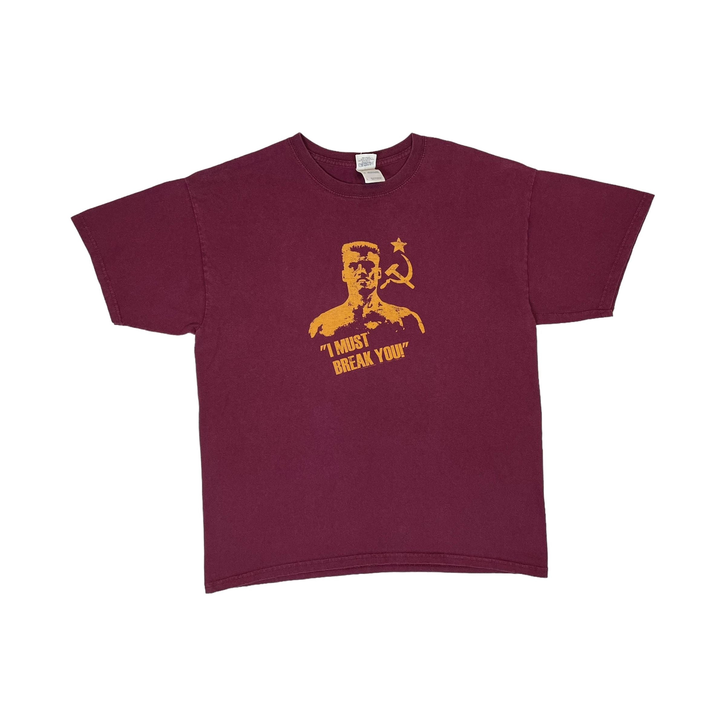 268208 (2005) Ivan Drago Rocky IV Antagonist Soviet Boxer Movie T-Shirt
