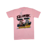 (1988) I'm Gonna Miss My Wife, Sprint Car Dirt Racing Pink T-Shirt