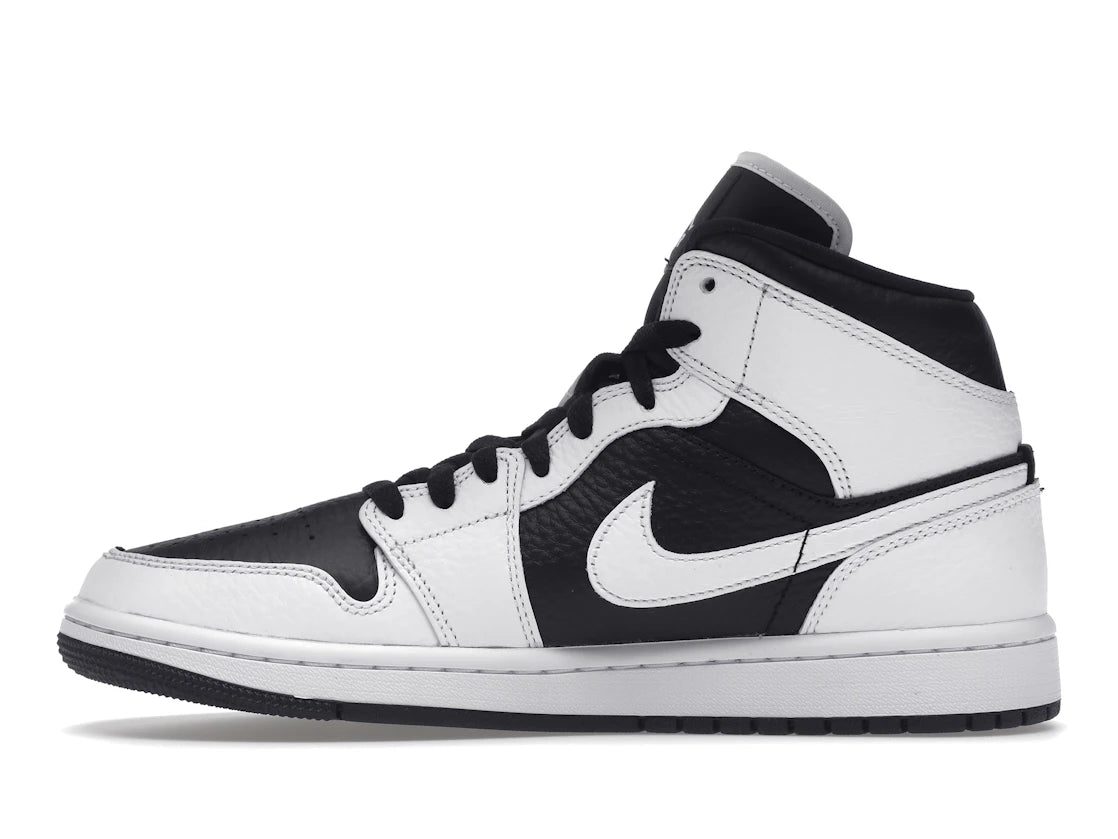 SP5215 Jordan 1 Mid Split Black White (Women's)