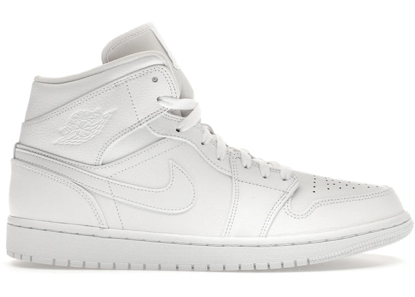 Jordan 1 Mid Triple White (2019)