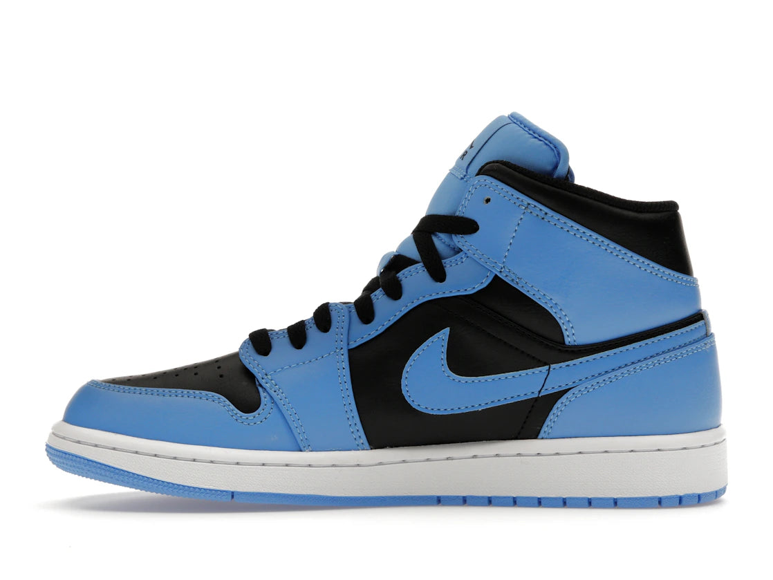 SP155 Jordan 1 Mid University Blue Black