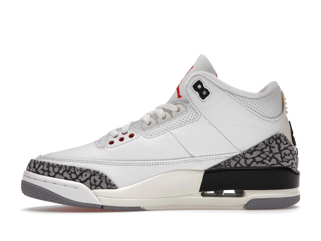630777 Jordan 3 Retro White Cement Reimagined