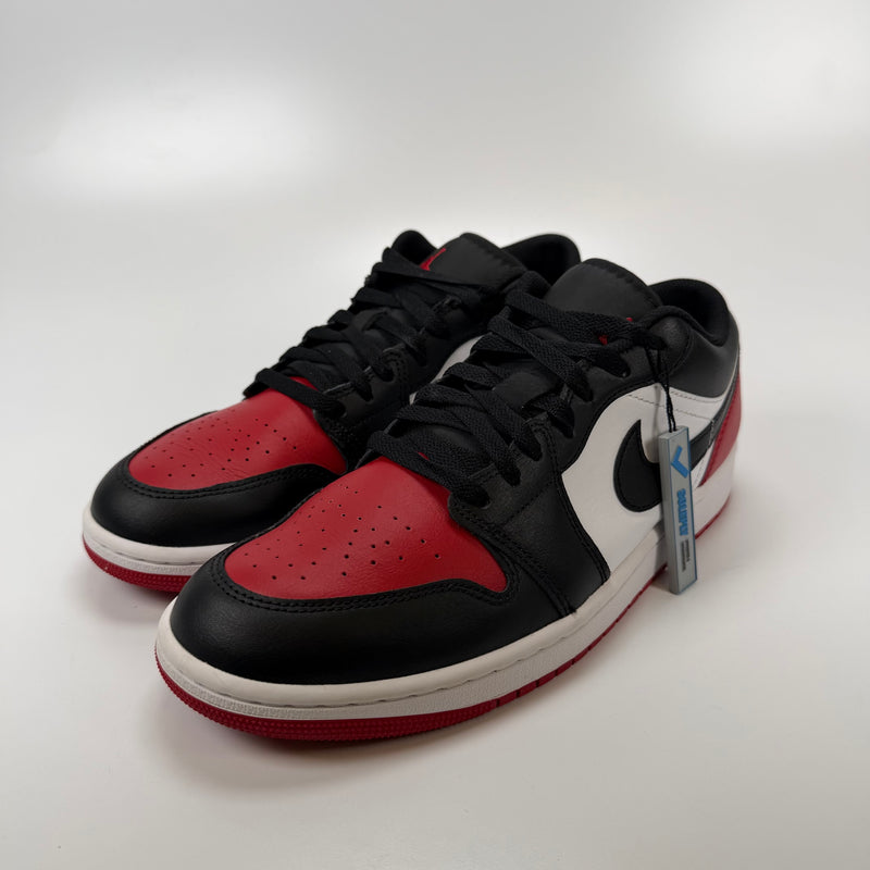 Jordan 1 Low Bred Toe 2.0