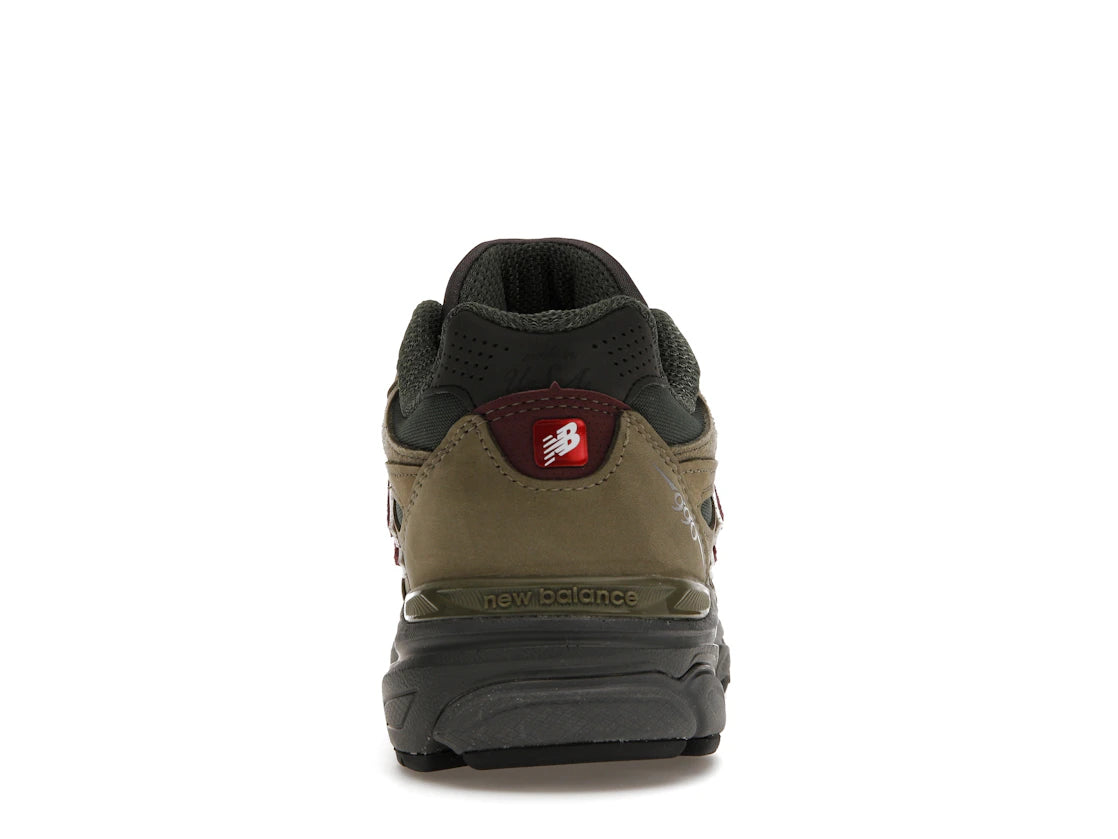 720589 New Balance 990v3 MiUSA Teddy Santis Green Purple