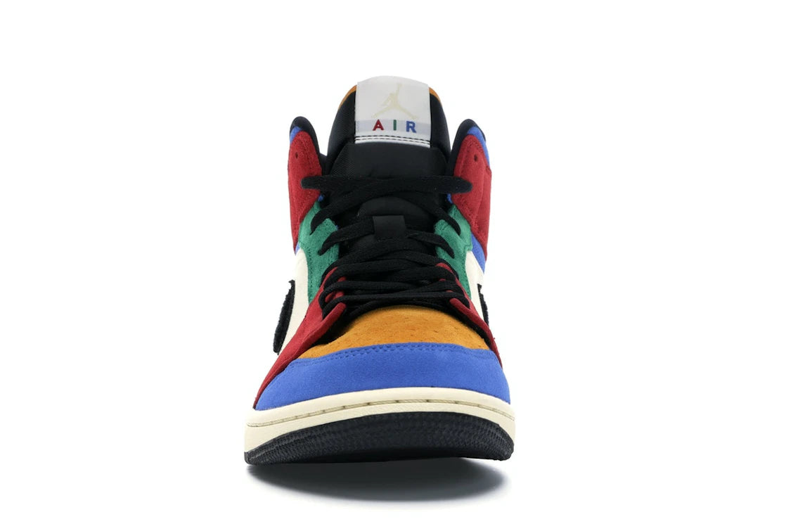 750838 Blue The Great x Air Jordan 1 Mid 'Fearless'