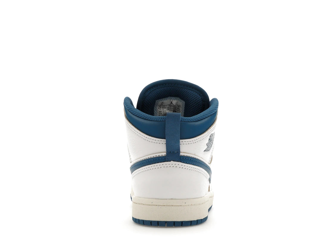 437220 Jordan 1 Mid SE Industrial Blue (PS)
