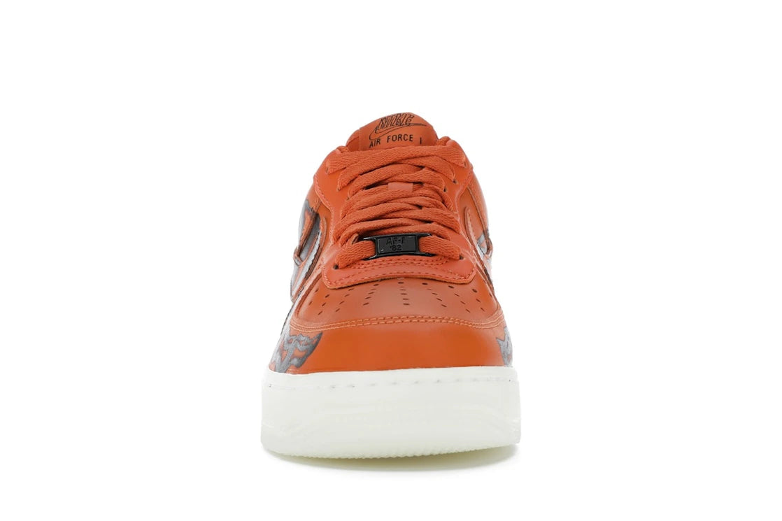 785277 Air Force 1 Low 'Orange Skeleton'