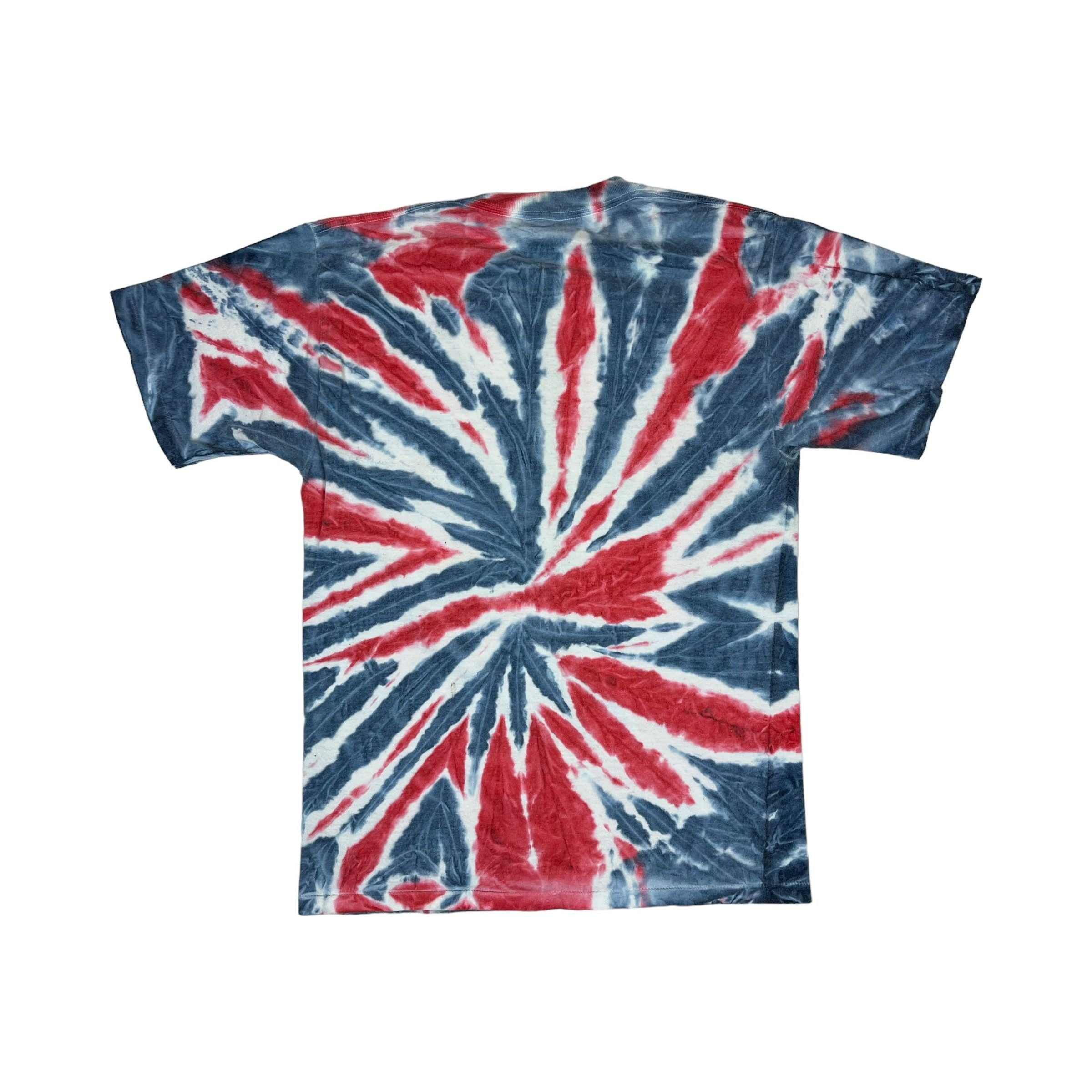 267925 (2000) New York Giants Ron Dayne Tie Dye NFL T-Shirt