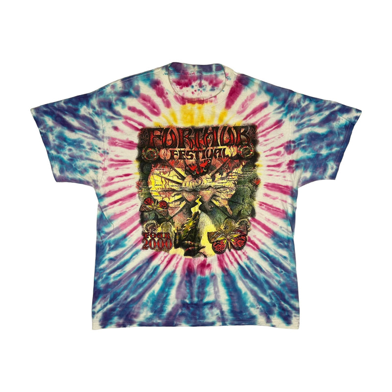 (2000) Further Festival Grateful Dead Tie Dye Tour T-Shirt