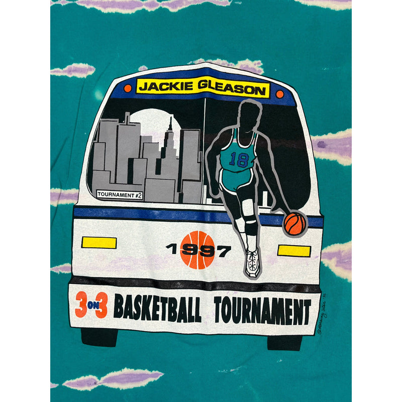 (1997) Jackie Gleason 3 on 3 Basketball Tournament T-Shirt