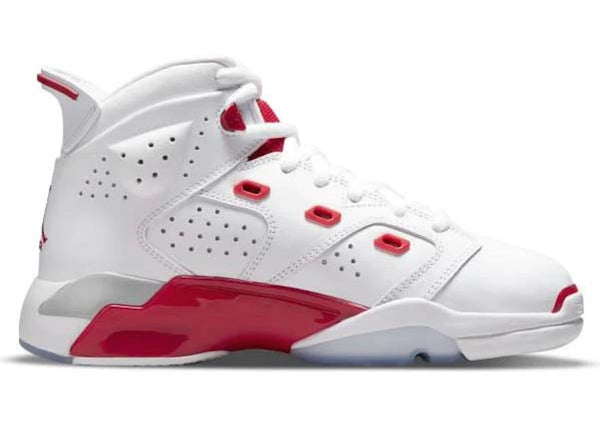 Jordan 6-17-23 White Red (GS)