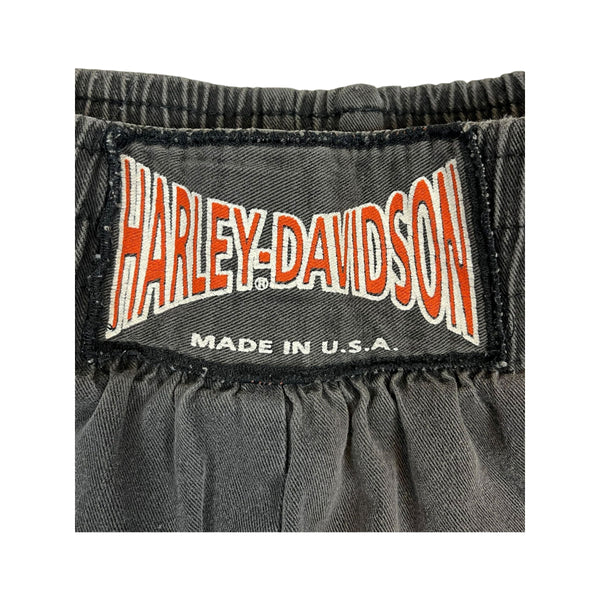 (90s) Harley Davidson Women's Shorts w/ Pockets