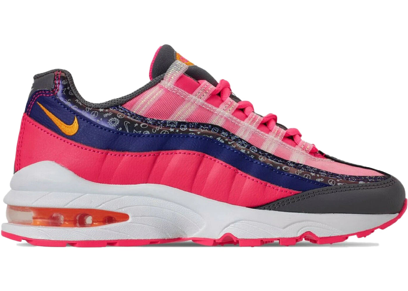 644705 Nike Air Max 95 Purple Racer Pink (GS)