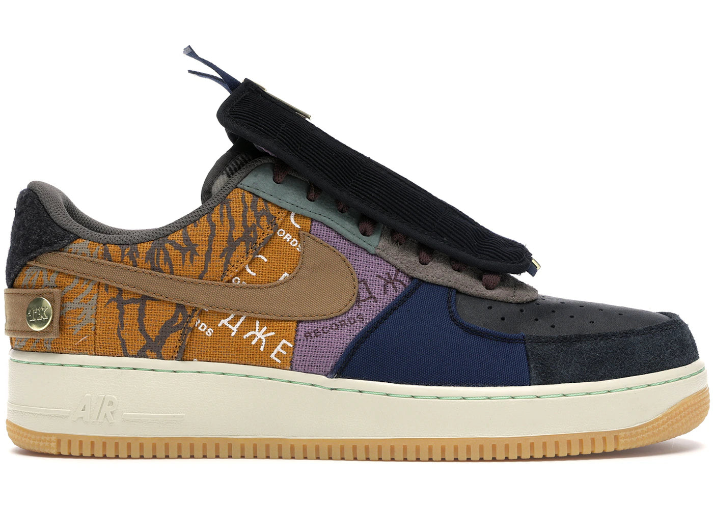468558 Nike Air Force 1 Low Travis Scott Cactus Jack