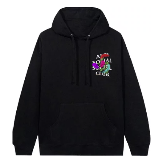 Anti Social Social Club Thorns Hoodie 'Black'