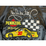 (80) Bahari Racing Michael Waltrip Pennzoil Embroidered Satin Jacket