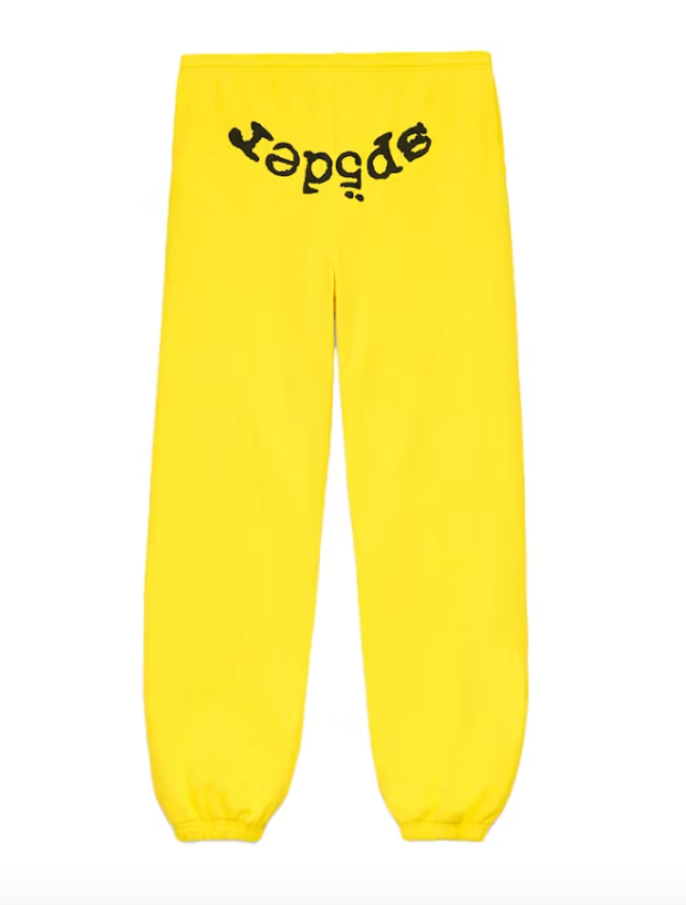 SP21605 Sp5der Legacy Sweatpant Yellow