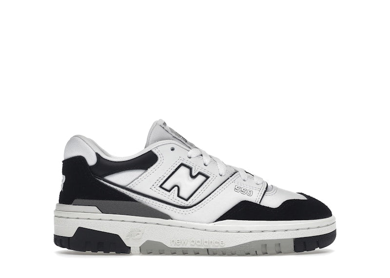 New Balance 550 White Black Rain Cloud (GS)