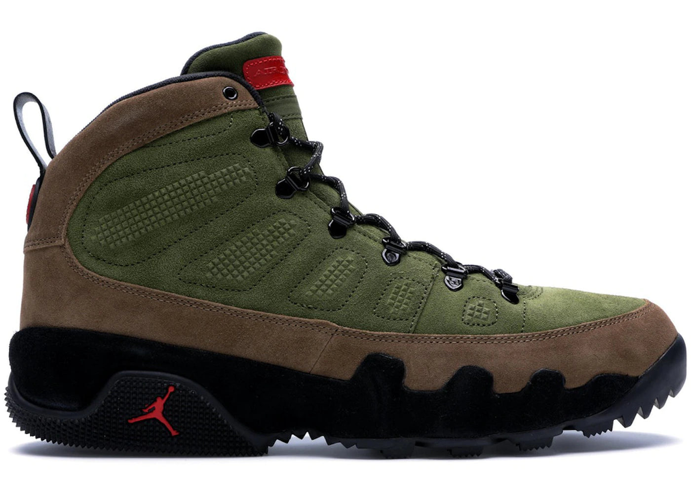 813638 Jordan 9 Retro Boot NRG Military Brown