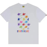 BAPE Big Head Ape Star Festival T-Shirt 'Multicolor/White'