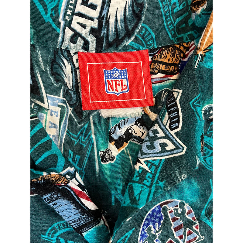 (00s) Philadelphia Eagles NFL Football Hawaiin Shirt