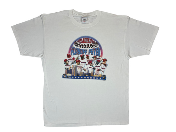 (2007) Philadelphia Phillies 'Playoff Fever' Players Photo T-Shirt