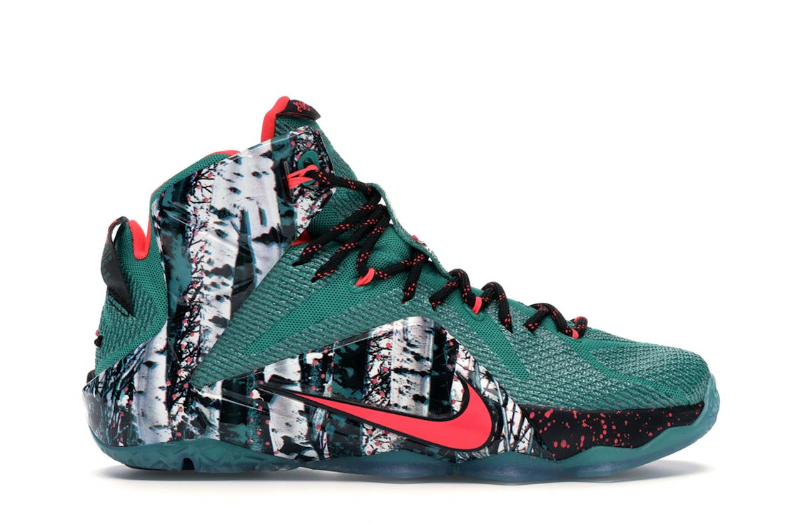 813645 Nike LeBron 12 Akron Birch