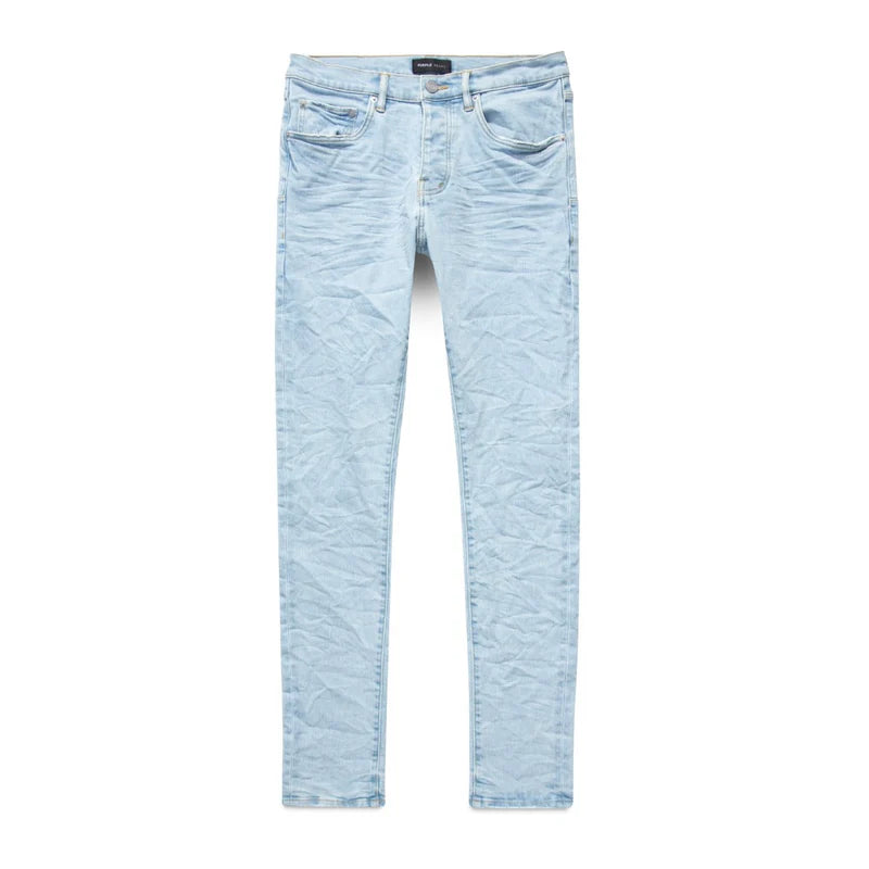 328351 Purple Brand Light Bleach Clean Jeans