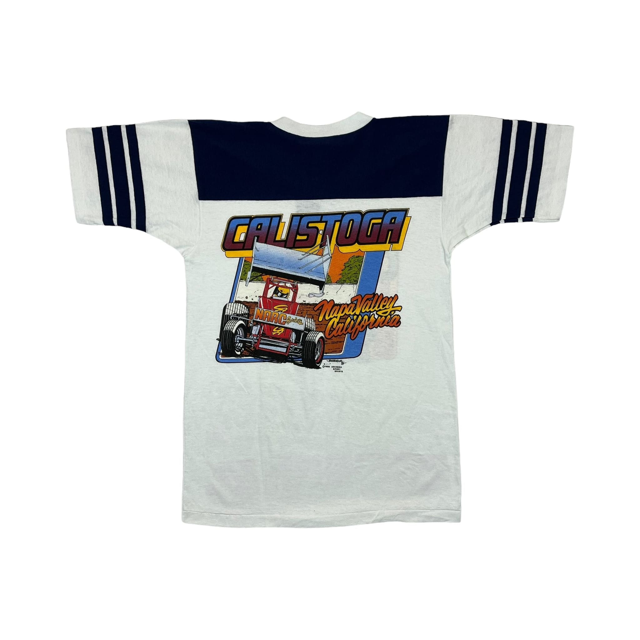 268870 (1986) The Classic, Calistoga California Sprint Car Racing Jersey T-Shirt m
