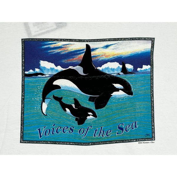 (90s) Orca Whale Wildlife Shamu Ocean T-Shirt