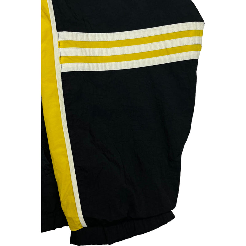 (90s) Adidas Yellow/Black Vtg Colorblock Windbreaker