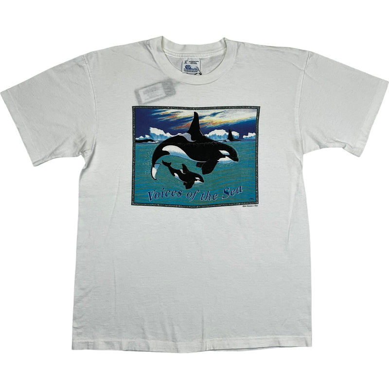 (90s) Orca Whale Wildlife Shamu Ocean T-Shirt