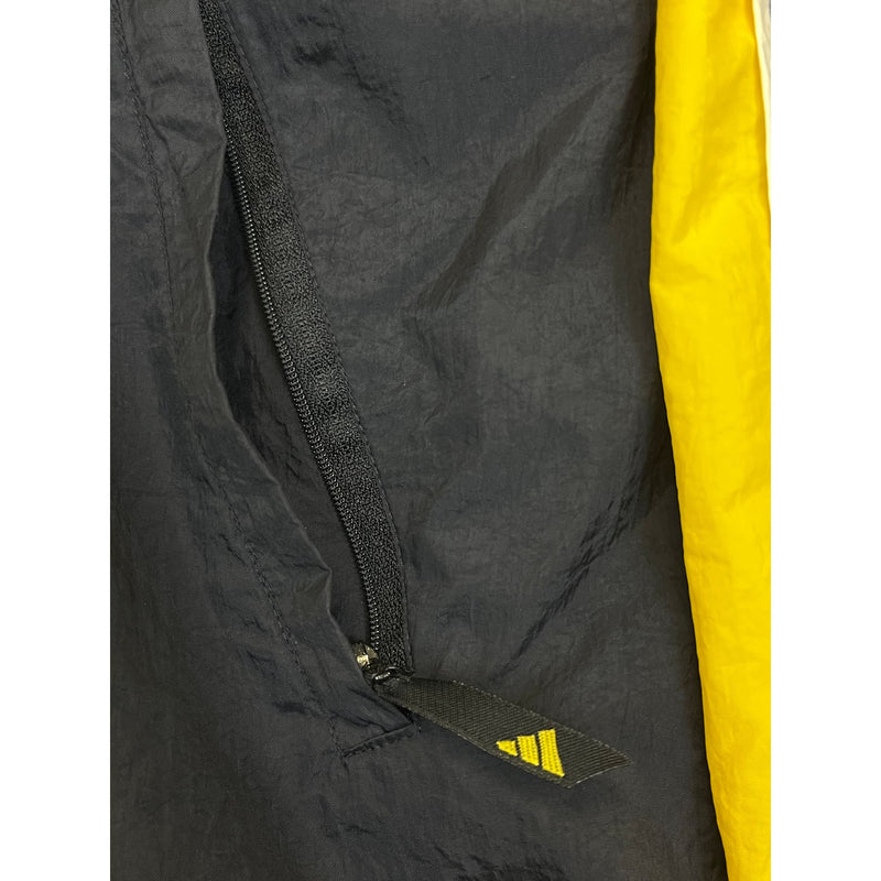 (90s) Adidas Yellow/Black Vtg Colorblock Windbreaker