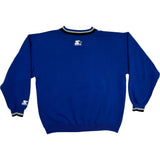 (90s) Kentucky Wildcats Starter Embroidered NCAA Blue Crewneck