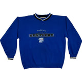 (90s) Kentucky Wildcats Starter Embroidered NCAA Blue Crewneck