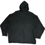 (90s) Nike Embroidered Logo Gray Fleece Hoodie